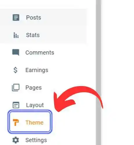 Add Back to Top to Blogspot Blog Step 1